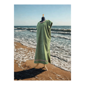 Cape de bain avec poches intérieures - 130 x 75